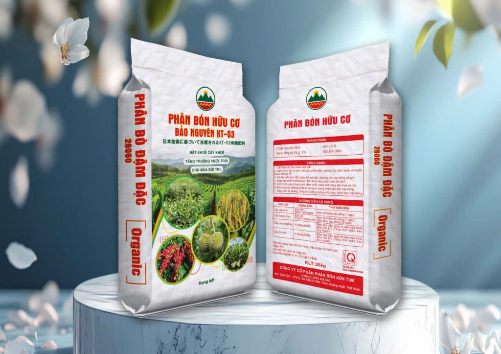 Sử dụng phân bón hữu cơ vi sinh từ Phân Bón Kon Tum